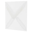 JAM Paper - Enveloppes d'invitation carrées en vélin translucide - 3,125 po x 3,125 po - Transparent - 25/paquet (2851291)-Quantité : 25 enveloppes par paquet