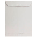 JAM Paper 10 x 13 Open End Envelopes, Peel & Seal Closure, Light Grey, 500 Pack-Open End Envelopes