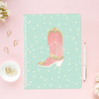 Gartner Studios - Cahier en spirale doublé - 8 po x 10.5 po - 80 feuilles - Bottes de cowboy-5
