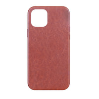 General Supply Goods + Co Étui en Cuir Végétalien pour iPhone 12/12 Pro, Compatible avec Magsafe - Cognac-iPhone 12/12 Pro