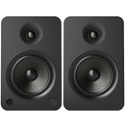 Kanto – Haut-parleurs étagères amplifiés YU6 avec Bluetooth et pré-ampli phono, noir mat-Connectez facilement à toute platine rétro ou moderne, au moyen du préampli phono intégré