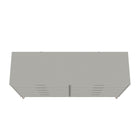 Manhattan Comfort Rockefeller Mid-Century Modern Bedroom Dresser 3-Piece Set - Off White-10