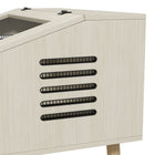 PawHut 29 Gal. Reptile Tank with Ventilation and Windows -Beige-Heating pad compatible for additional warmth 