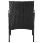 Manhattan Comfort Imperia Modern Patio 2-Person Seating Group 3-Piece Set with End Table - Grey-24.02" L x 23.62" W x 32.68" H