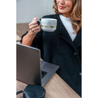 Warmür The Original Office Chair Blanket - One Size - Black-Button loops fasten over the armrests to help keep the blanket securely in place while you type, focus or take calls
