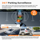 Vantrue N4 Pro S 4K 3-Channel Front, Inside and Rear Dash Cam with 64 GB SD Card-Starvis 2 imx678 sensor combined with hdr balances bright headlights and dark shadows for clearer video