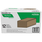 Cascades Pro - Perform Briopack Papier essuie-mains à pli simple - 1 pli - 250 feuilles - Brun - Paquet de 12-Idéal pour le commerce en ligne et les PME