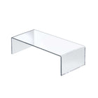 Azar - Support d'ordinateur portable en acrylique - 15,25 po x 8 po - Transparent-Vendu en paquets d'un