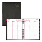 Brownline 2026 CoilPro Weekly Planner Hard Cover with Twin-Wire Binding - 11" x 8-1/2" - Black - English-12-Month: January 2026 to December 2026