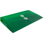 JAM Paper #10 Plastic Envelopes with Button and String Tie Closure, 5.25 x 10, Green Poly, 24 Pack (921B1grg)-1" expansion