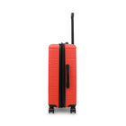 Swiss Mobility YVR 26" Hardside Spinner Luggage - Orange-Single 360-degree spinner wheels for effortless, smooth and quiet rolling