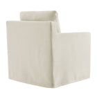 Modway - Serene Revêtement en tissu Fauteuil pivotant - Sel-Socle pivotant en métal