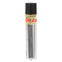Pentel Super Hi-Polymer Mechanical Pencil Lead - 0.5mm - HB - 12 Pack-Pentel Super Hi-Polymer HB lead is equivalent to a #2 pencil, guaranteed to scan on tests, resists breaking and never needs sharpening