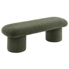 Modway Orla Chenille Upholstered Bench - Sage-8