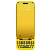 Clicks Keyboard Phone Case for iPhone 15 Pro - BumbleBee-Type with speed and precision on a keyboard built for feel and performance.