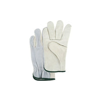 Zenith Safety Driver's Gloves, X-Large, Grain Cowhide Palm - 12 Pack-Inner Lining Unlined