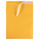 Jam Paper Open End Catalog Commercial Envelopes with Peel and Seal Closure - 11 1/2" H x 14 1/2" W - Brown Kraft Manila - 100 Pack-Envelopes feature a self-adhesive strip for quick and easy closure