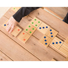 Triumph - Ensemble Dominos En Bois De Pin 28 Pcs Pelouse -AMUSEMENT CLASSIQUE - Jouez à des jeux de dominos classiques comme Domino Whist, Matador, Muggins, Texas 42, Chicken Foot, Concentration, Double Fives, Fives et Threes