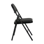 TygerClaw Comfortable Padded Event Chairs with Reinforced Steel Support-Compact folding design allows for easy storage in tight closets or trunks