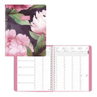 Blueline 2027 Pink Ribbon Timanager Weekly/Monthly Planner - 8-1/2" x 6-3/4" - Pink - Bilingual-13-month planner, December 2026
to December 2027