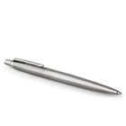 Parker Jotter Ballpoint Pen Stainless Steel with Chrome Trim – Medium Point – Blue Ink  -Stainless steel barrel accented by high-shine trims and an arrowhead clip