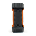 ECOXGEAR EcoEdge Plus Waterproof Bluetooth LED Lit Speaker - Orange-EcoConnect compatible - pair two units together for stereo sound