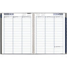 AT-A-GLANCE 2026 Traditional Weekly/Monthly Planner - 11" H x 8-1/2" W - Grey - Bilingual-Page size: 11" H x 8-1/2" W