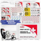 First Aid Central BC Basic First Aid Kit with Plastic Case-The first aid kit meets all provincial first aid requirements 