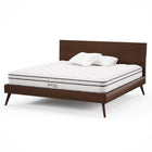 Modway Jenna 8" Innerspring and Foam King Mattress-Fire Resistant Polyester Barrier