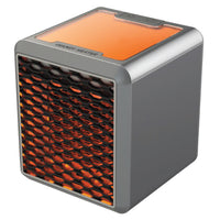 Handy 1200 W Ceramic Space Heater - Pure Warmth - Silver-Personal ceramic space heater