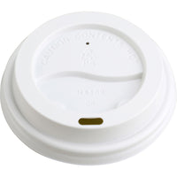 Genuine Joe Ripple Cups Lids White - 50 Pack-Ripple Cup Lids