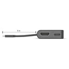 BlueDiamond USB-C to HDMI Converter + 100 W Power Delivery-100W Power Delivery: 1 USB-C port dedicated to pass 100W of Power Delivery in order to charge the host device at ultra fast speeds