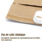 Vangoddy - #2 Enveloppes auto-scellantes rembourrées en nid d'abeille - 8,5 po l x 12 po L - Brun - Paquet de 100-Paquet de 100
