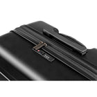 Champs Tech 2-Piece Luggage Set - Black-USB-Charging Port on 20"