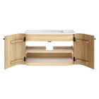 Modway - Zia Fixation murale de 30" Meuble de salle de bain avec lavabo en marbre - Naturel-8