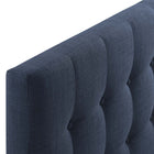 Modway Emily Upholstered Fabric Queen Headboard - Navy-6
