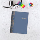 Cambridge 2026-27 Workstyle Classic Weekly/Monthly Stitch Planner - 11"x 9" - Blue - Bilingual-Twin coil binding