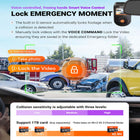 Vantrue S1 Pro MAX Dual 4K Front and Rear Dash Cam with 64 GB SD Card-Built in 5ghz wifi allows quick preview download and sharing of recordings through the vantrue app