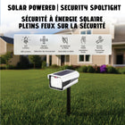 Bell+Howell Bionic Spotlight Pro Outdoor Waterproof Solar Spotlight with Decoy Camera-Waterproof & weather resistant - built to handle any weather - waterproof, weather resistant design handles rain, snow, heat, and frost for year round outdoor use