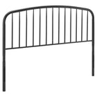 Modway Nova Metal Queen Headboard - Black-Metal Queen Headboard