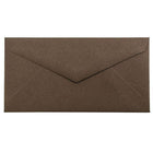 JAM Paper Monarch Envelopes, 3.88 x 7.5, Chocolate Brown Recycled, 100 Pack (34097602g)-Chocolate brown
