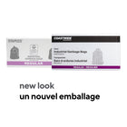 Coastwide Professional Garbage Bags - Regular - 26" W x 36" L - Clear - 250 Pack-Colour: Clear
