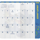 DateWorks 2026-2027 Monthly Pocket Planner - 3.5" x 6.5" - Stitch - Bilingual-June 2025 - December 2027