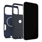 OtterBox Commuter Compatible with MagSafe Case with Camera Control for iPhone 17 Pro Max - Riverside Blue-DROP+ | 3X as many drops as military standard (MIL-STD-810G 516.6)