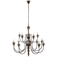 Modway Nobility Pendant Light Ceiling Candelabra Chandelier - Black-French Candelabra Chandelier Pendant Light
