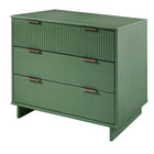 Manhattan Comfort - Granville commode moderne 37,8" - vert sauge-Recommandé pour un téléviseur jusqu'à 35 pouces