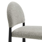 Modway Hayley Upholstered Fabric Counter Stool - Black Camel-8