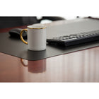 Desktex − Sous-main en PVC − noir − 19 po L x 24 po l-4
