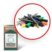 TerraCycle Pens - Pencils and Markers Zero Waste Box - Small-Use this box to recycle any pens, pencils and markers