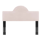 Modway Dawn Performance Velvet King/California King Headboard - Pink-Performance Velvet Upholstery
